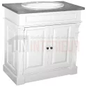 Meuble bain en pin massif 1 vasque - Chester