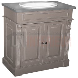 Meuble bain en pin massif 1 vasque - Chester