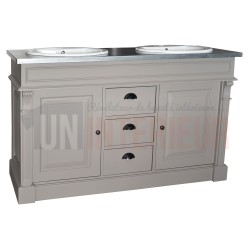 Meuble bain en pin massif 1 vasque - Chester