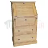 Meuble bain en pin massif, 2 vasques - Chester