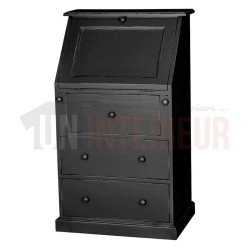 Petit secrétaire dos d'âne en pin massif - Donkey