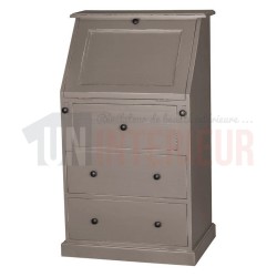 Petit secrétaire dos d'âne en pin massif - Donkey