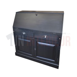 Secrétaire dos d'âne, scriban en pin massif - Donkey