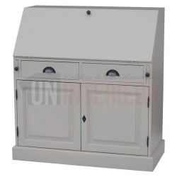 Secrétaire dos d'âne, scriban en pin massif - Donkey