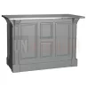 Comptoir de cuisine en pin massif 140cm (95cm de haut) - Chester