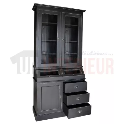 Petit meuble apothicaire en pin massif ou vaisselier - Apothecary