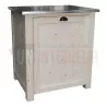 Meuble de cuisson en pin massif pour four et plaque - Straight