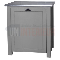 Meuble lave-vaisselle en pin massif encastrable - Straight