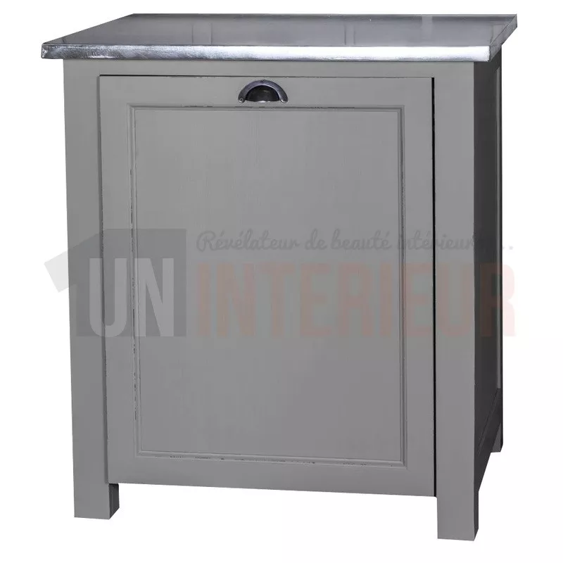 Meuble lave-vaisselle en pin massif encastrable - Straight