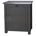 Meuble lave-vaisselle en pin massif encastrable - Straight