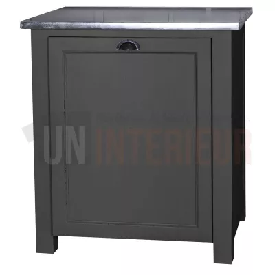 Meuble lave-vaisselle en pin massif encastrable - Straight