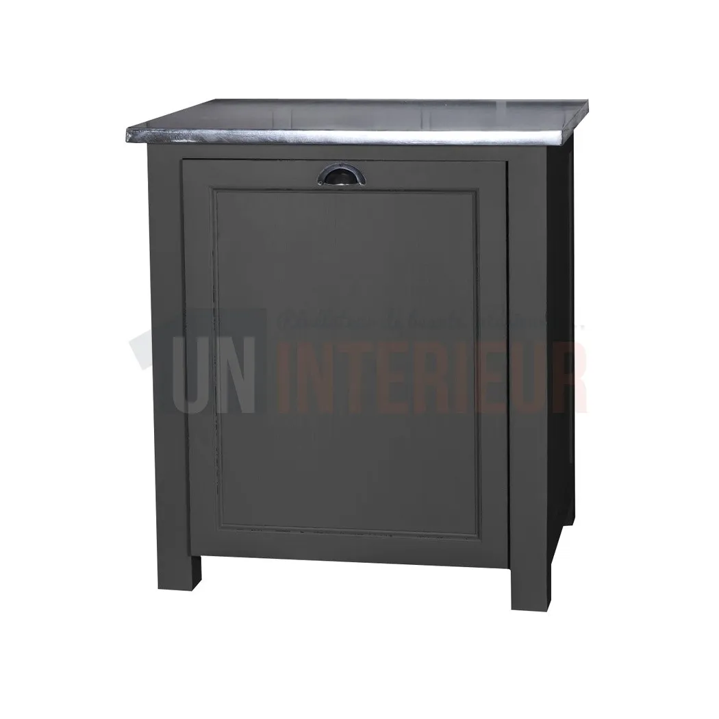 Meuble lave-vaisselle en pin massif encastrable - Straight