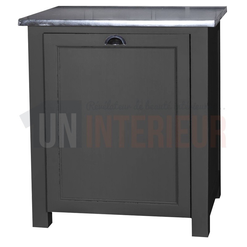 Meuble lave-vaisselle en pin massif encastrable - Straight