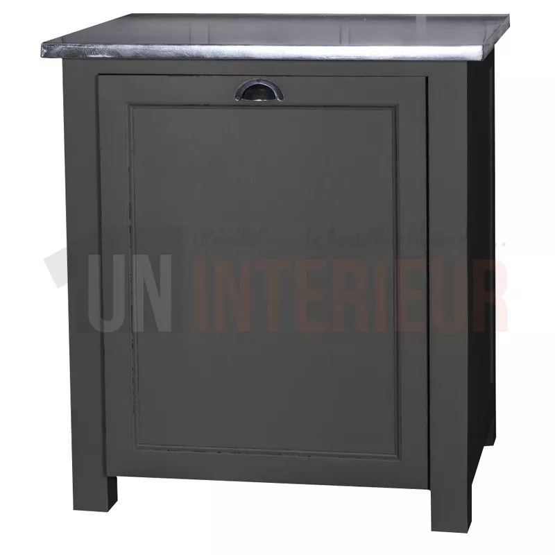 Meuble lave-vaisselle en pin massif encastrable - Straight