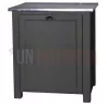 Meuble lave-vaisselle en pin massif encastrable - Straight