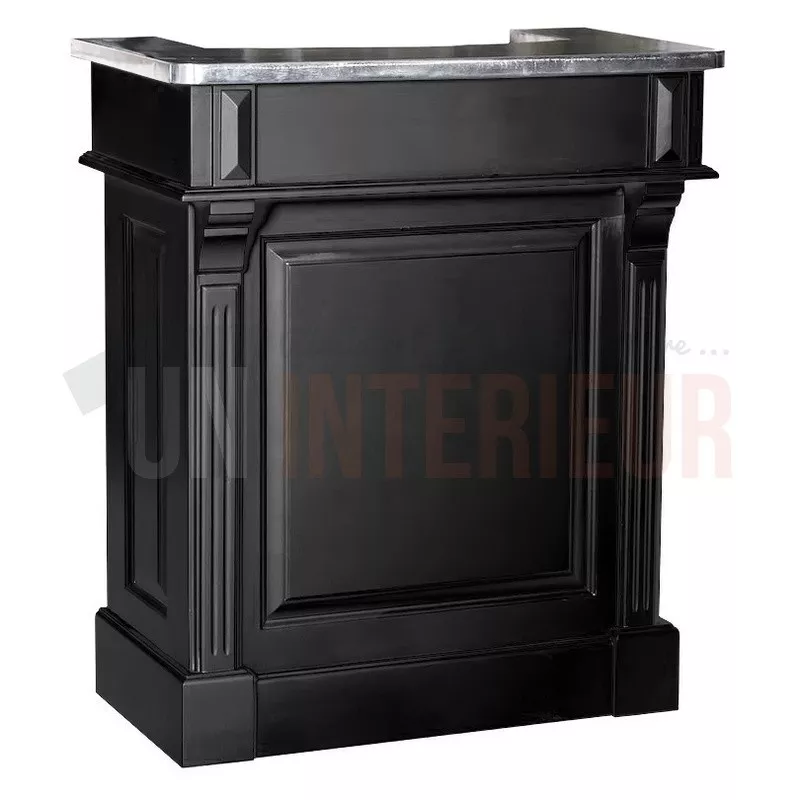 Meuble bar bistrot en pin massif 90cm - Chester