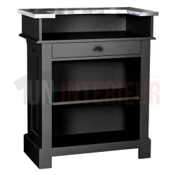 Meuble bar bistrot en pin massif 90cm - Chester