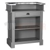 Meuble bar bistrot en pin massif 90cm - Chester