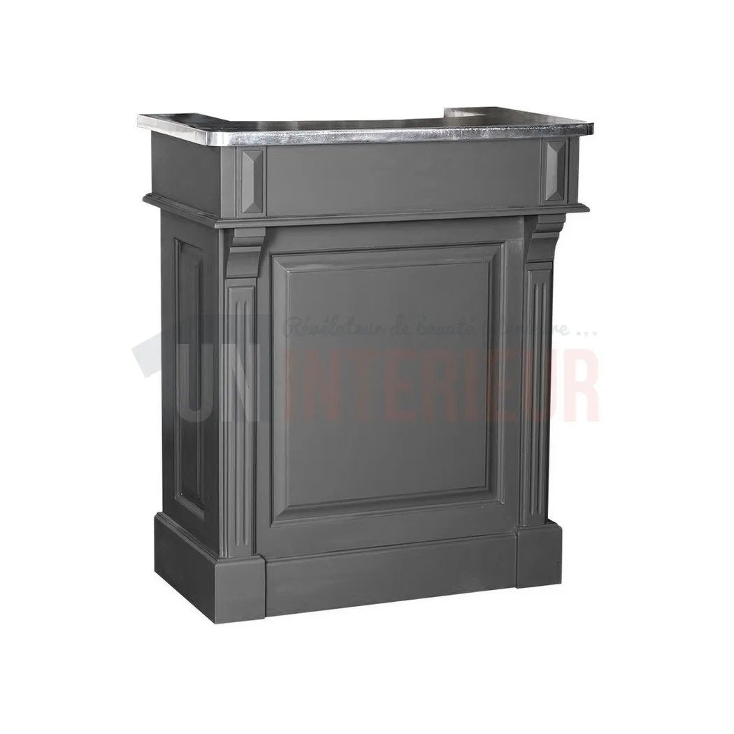 Meuble bar bistrot en pin massif 90cm - Chester