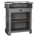 Meuble bar bistrot en pin massif 90cm - Chester