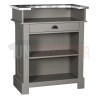 Meuble bar bistrot en pin massif 90cm - Chester