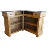 Bar d'angle 140cm x 140cm en pin massif - Chester