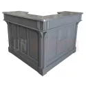 Bar d'angle 140cm x 140cm en pin massif - Chester