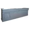 Grand comptoir de bar professionnel en pin massif 360cm - Chester