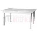Table à rallonge portefeuille en pin massif, 8 à 10 personnes - Hashton