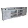 Grand comptoir de bar en pin massif de 300cm de large - Chester