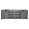 Grand comptoir de bar en pin massif de 300cm de large - Chester