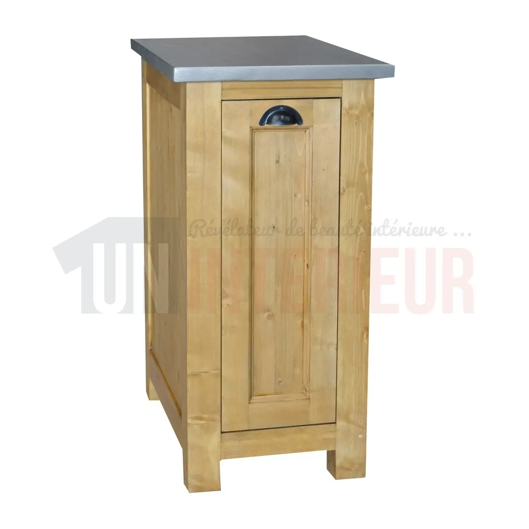 Rangement de cuisine type huilier en pin massif - Straight