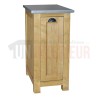 Rangement de cuisine type huilier en pin massif - Straight