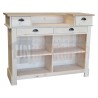 Comptoir de bar 140cm en pin massif - Chester