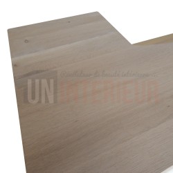 Meuble bar 120cm en pin massif - Chester