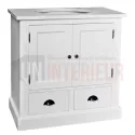 Meuble bain 90cm en pin massif - Grant