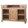 Bar chêne massif avec plateau zinc ou chêne 160cm - Chester