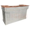 Comptoir de bar en pin massif 160cm - Chester