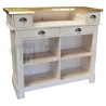 Comptoir de bar 140cm en pin massif - Chester