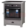 Meuble de cuisson en pin massif pour four et plaque - Straight