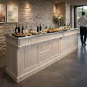 Comptoir de bar professionnel de 360cm. Aussi pour les particuliers chanceux!