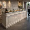 Comptoir de bar professionnel de 360cm. Aussi pour les particuliers chanceux!