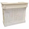 Petit meuble bar comptoir en 120cm, pin massif, Uninterieur