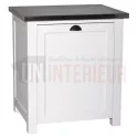 Meuble lave-vaisselle en pin massif encastrable - Straight