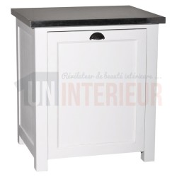 Meuble lave-vaisselle en pin massif encastrable - Straight