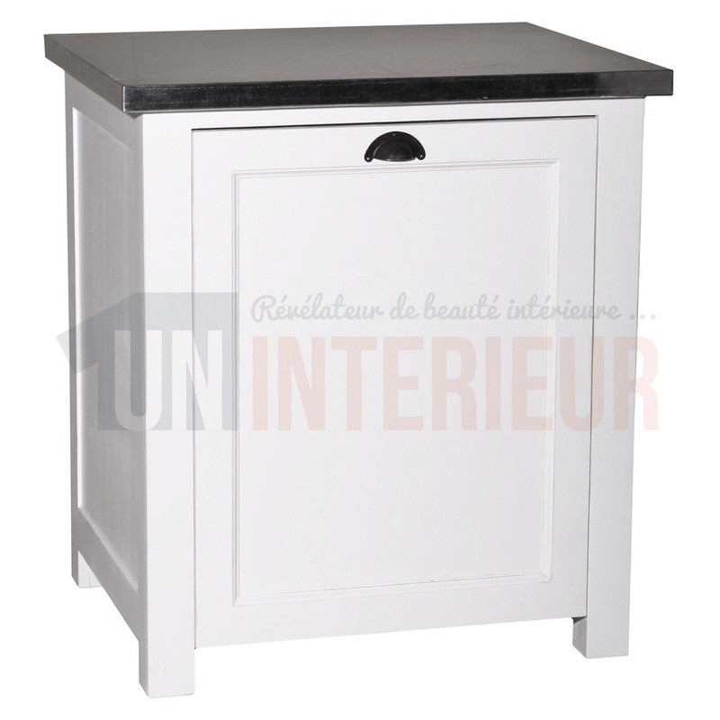 Meuble lave-vaisselle en pin massif encastrable - Straight