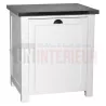 Meuble lave-vaisselle en pin massif encastrable - Straight