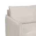 Canapé Beige Polyester Lin 210 x 93 x 95 cm