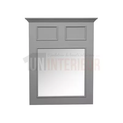 Miroir de bain ou d'entrée en pin massif - Chester
