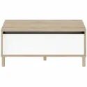 Table Parisot Blanc 100 x 50 x 43,6 cm